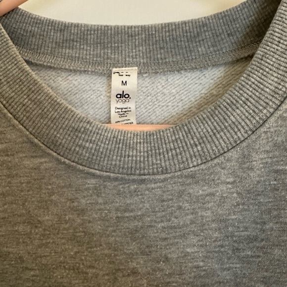 Alo cropped sweatshirt - Picture 2 of 4